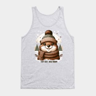 Stay Cozy, Build Dreams Tank Top